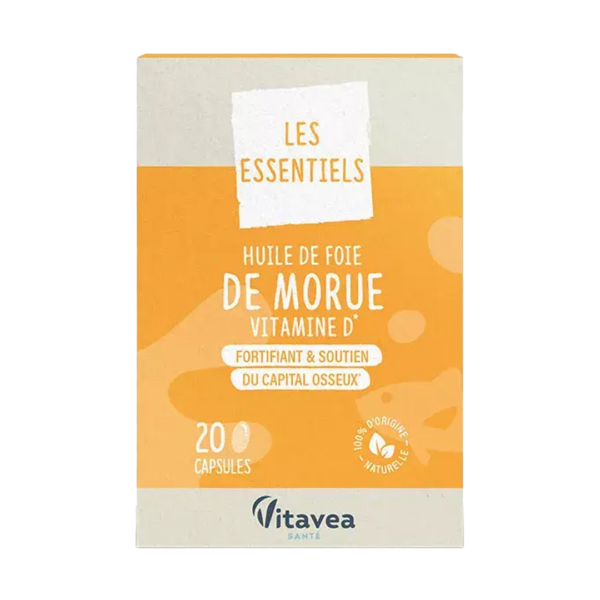 HUILE DE OIE DE MORUE VITAMINE D