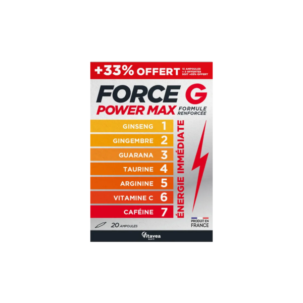 FORCE G POWER MAX AMPULA